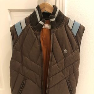 Penguin Brown Vest Medium